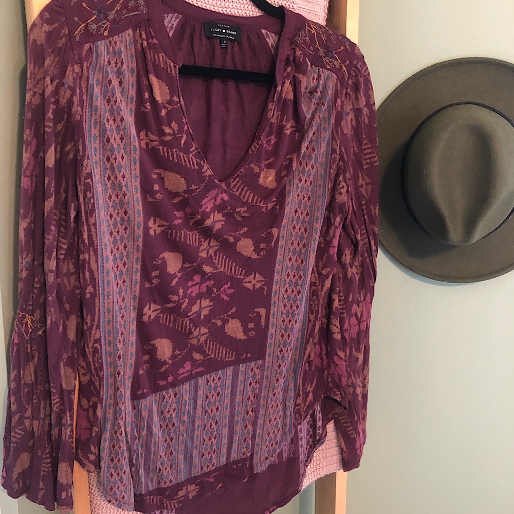 Lucky Brand Floral Top